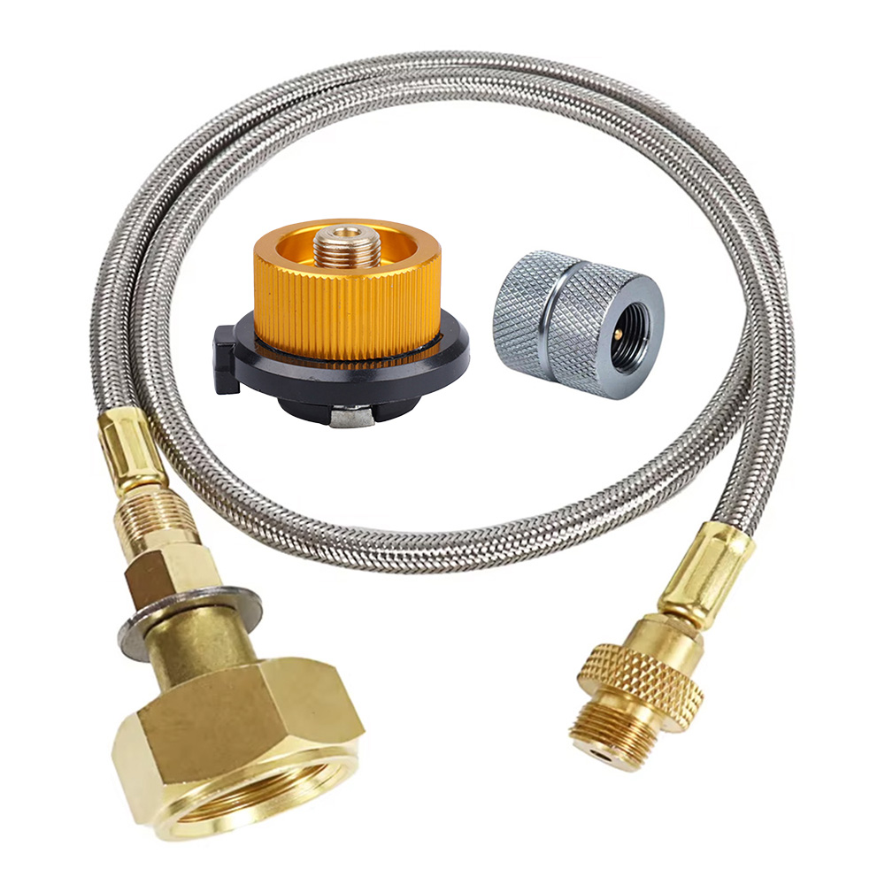 Home Cooking Gas - 1Set Camping Gasfornuis Propaan Navuladapter Gasfles