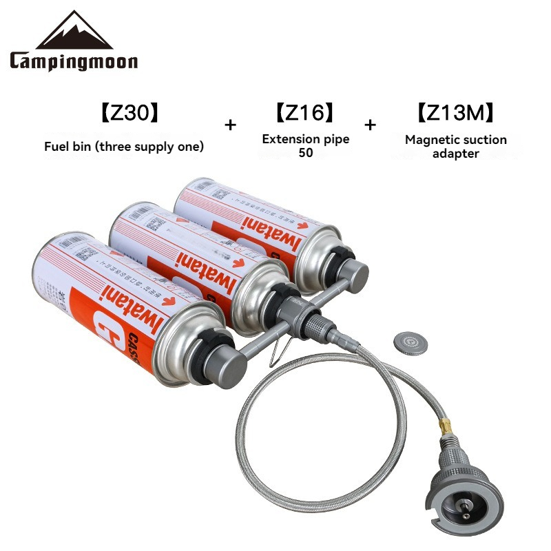 Home Cooking Gas - Cassettebrandstoftank Drie voeding Eén platte gasbrander
