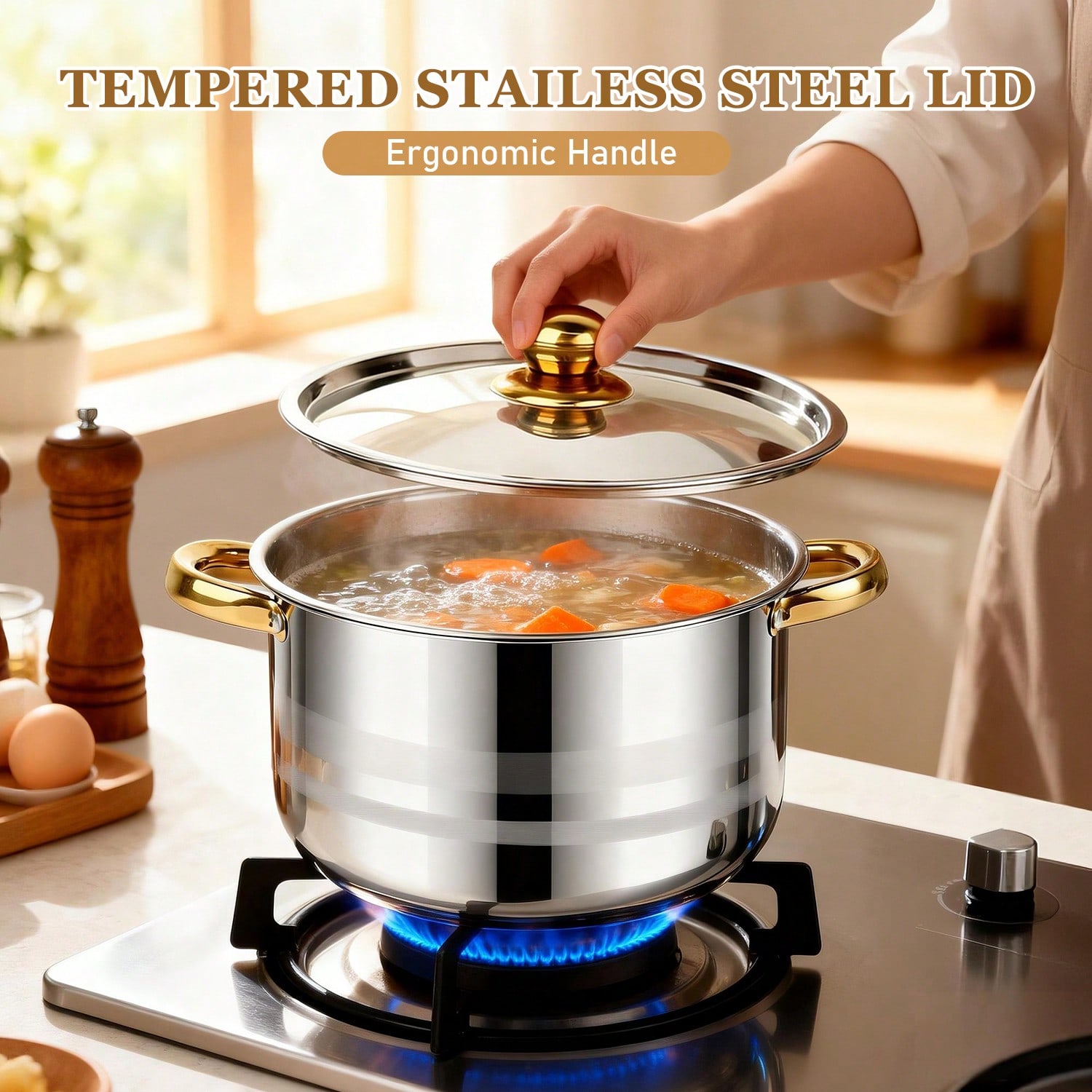 RVS Pannenset Modern Luxe Kook - Home Cooking Cookbook recensie en prijs